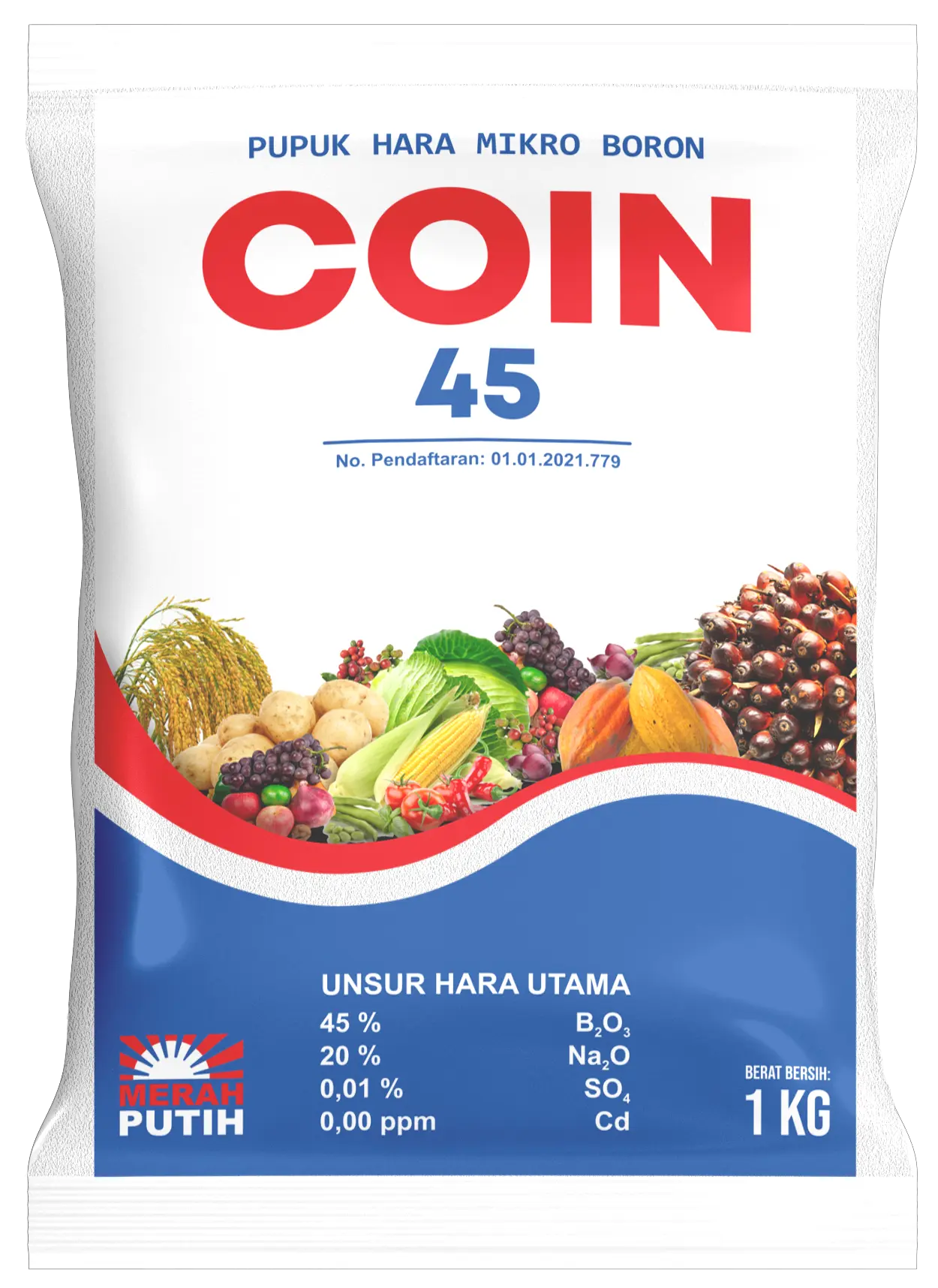 Pupuk Hara Mikro Boron Coin 45