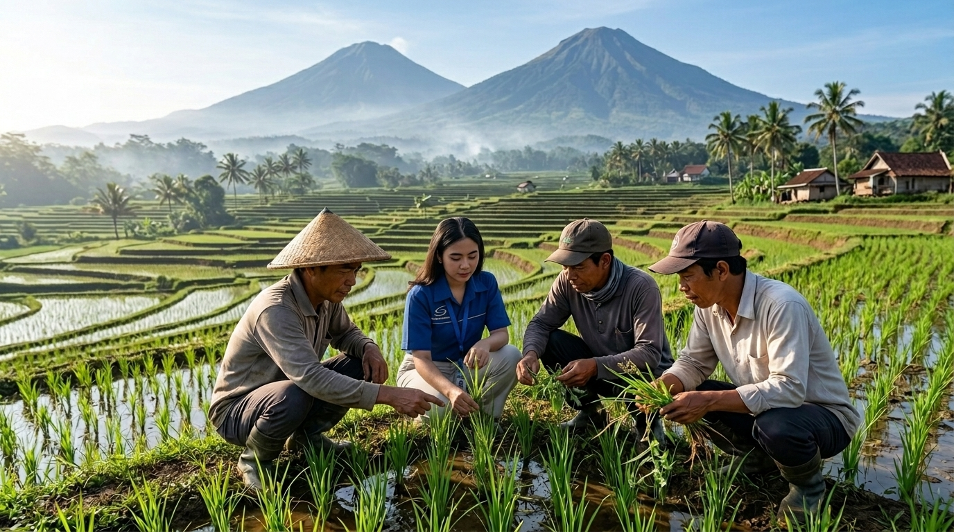 Jenis gulma berdaun lebar, gulma golongan rumput, dan gulma teki yang dapat dijumpai pada padi sawah.