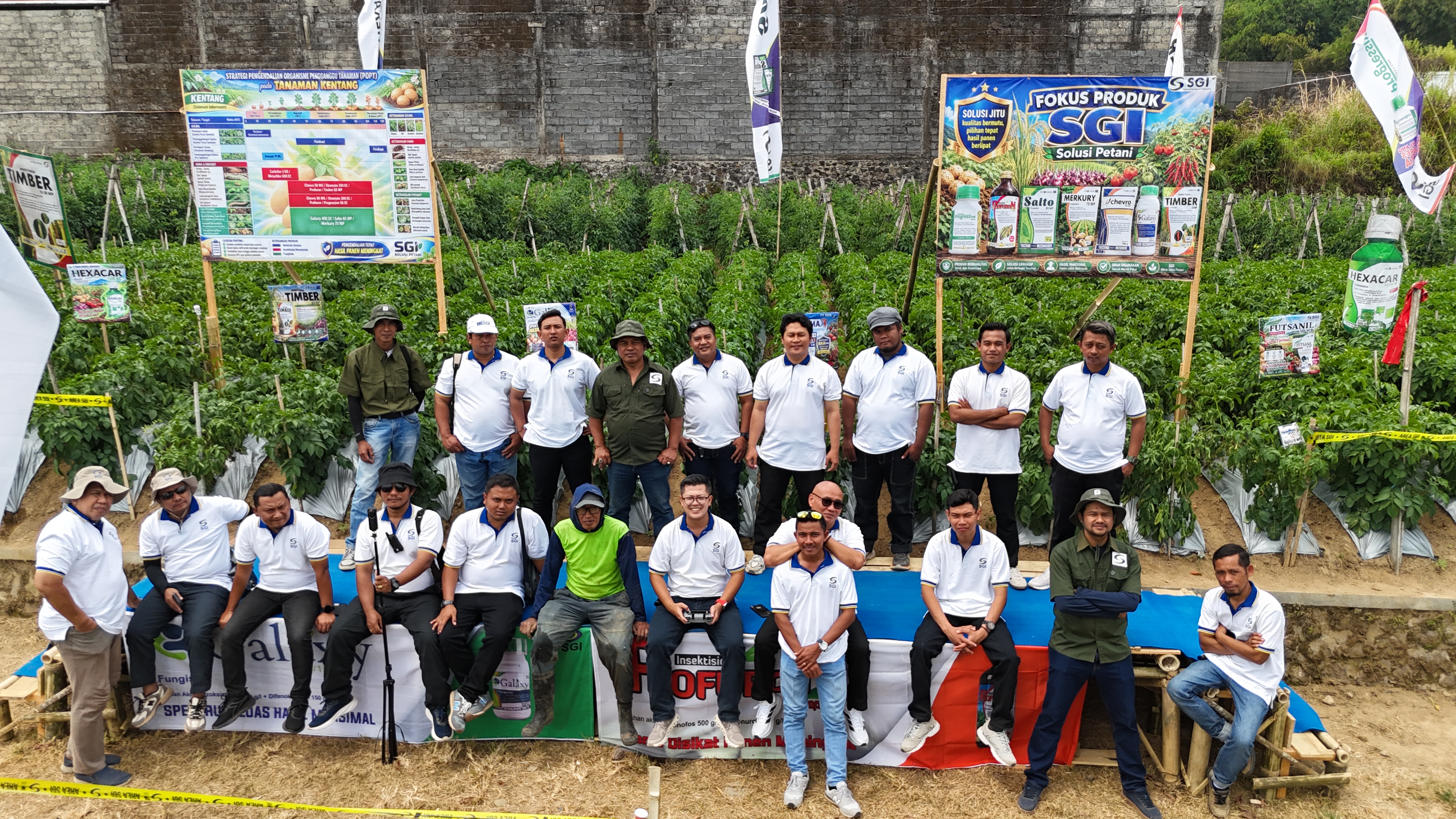 Big FFD SGI Wonosobo 2026 bersama petani kentang di Garung Wonosobo , SGI SOLUSI PETANI 