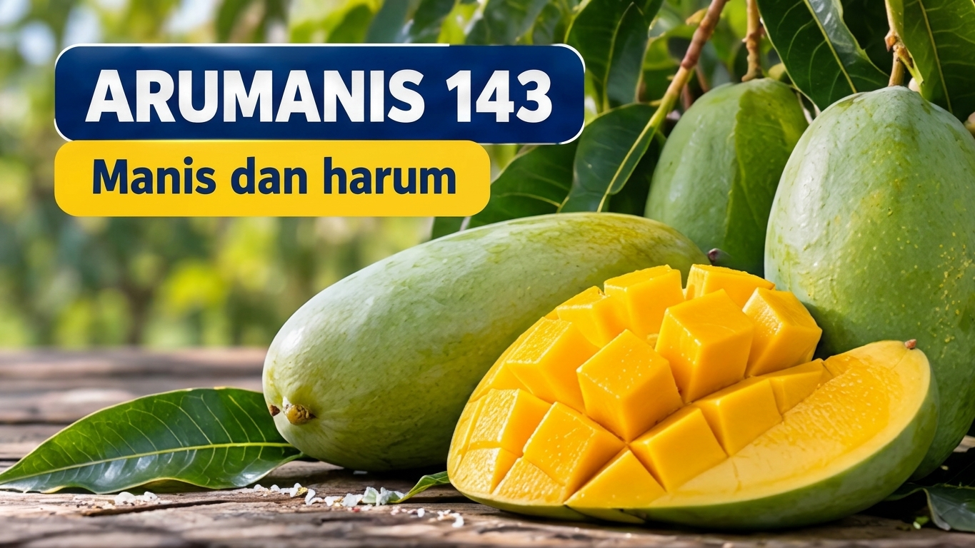 mangga arumanis, dengan pupuk coin 45