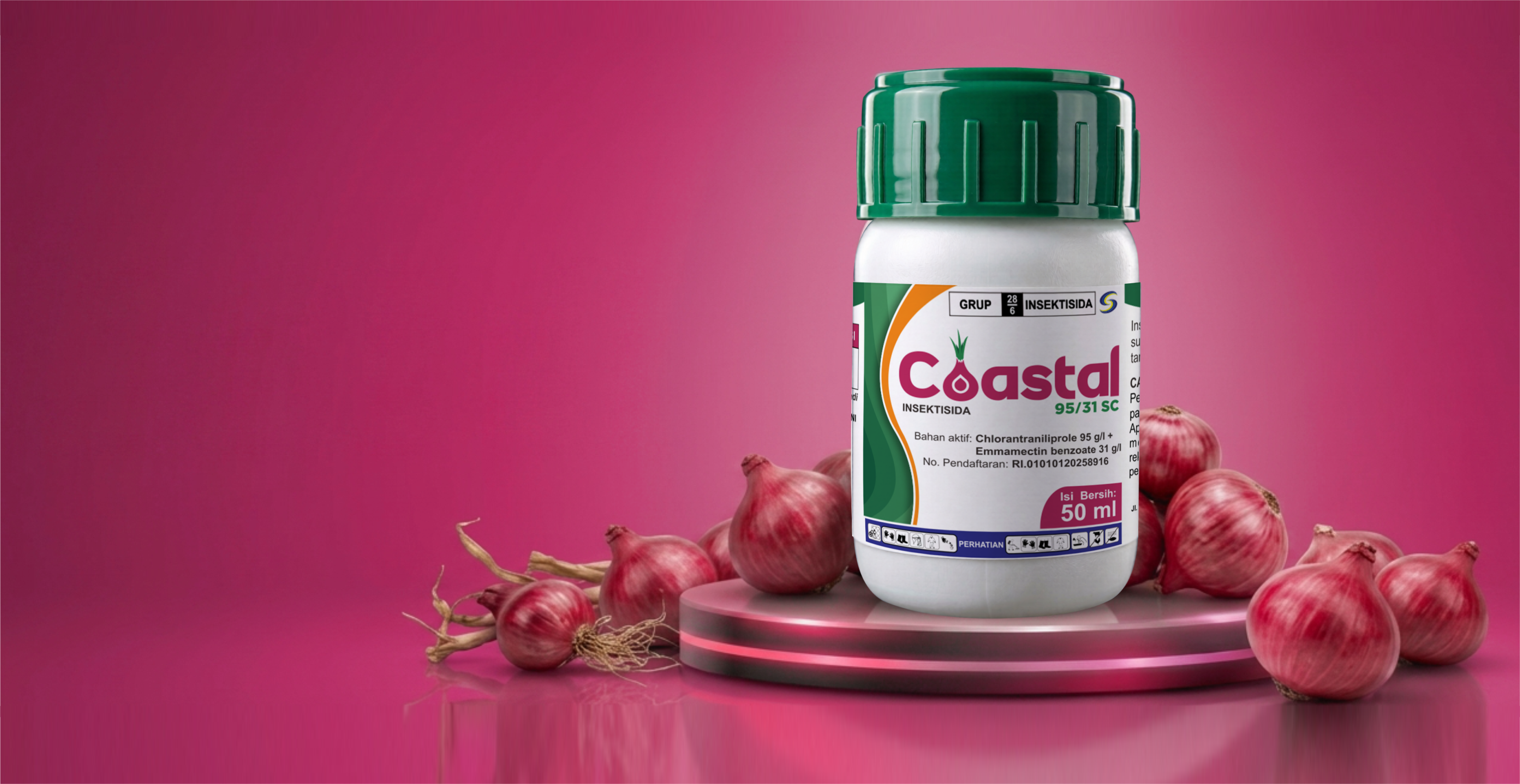 Coastal 95/31 SC, Untuk Hama Pengorok daun pada tanaman bawang merah 